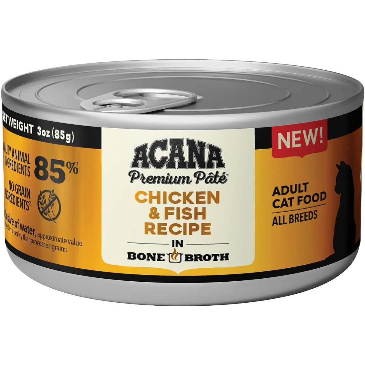 Acana Grain Free Chicken Fish Wet Cat Food 3oz