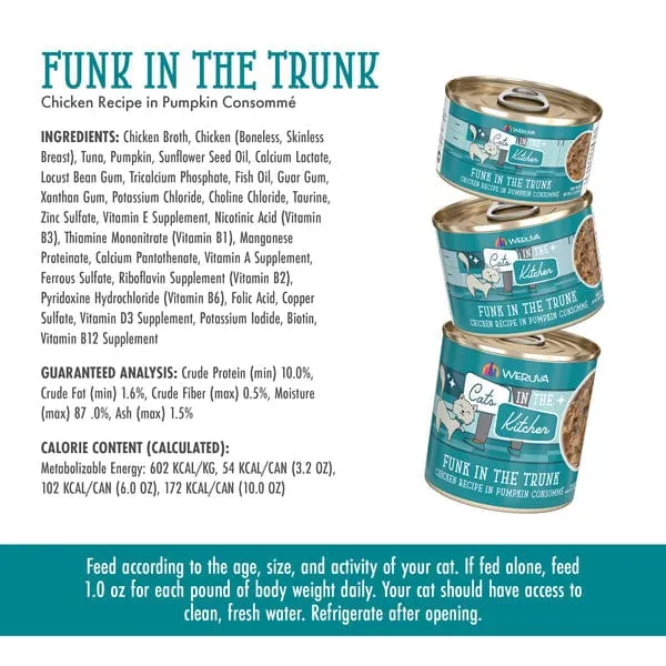 Cats in the Kitchen Funk in the Trunk Canned Food