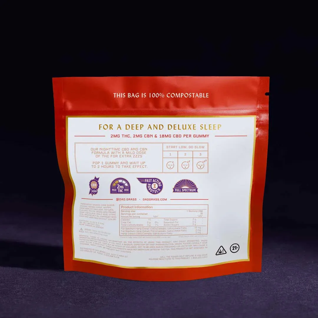 Dad Grass Gummies || 30 gummy pouch