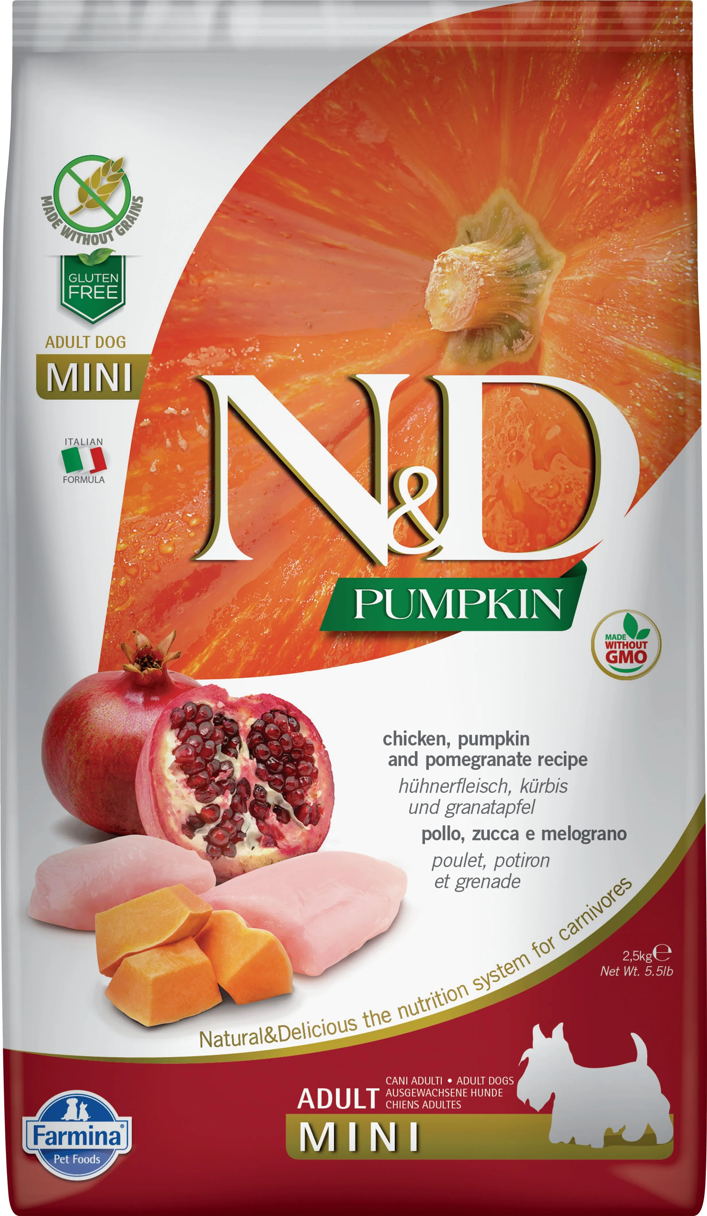 Farmina Pumpkin Chicken & Pomegranate Adult Mini