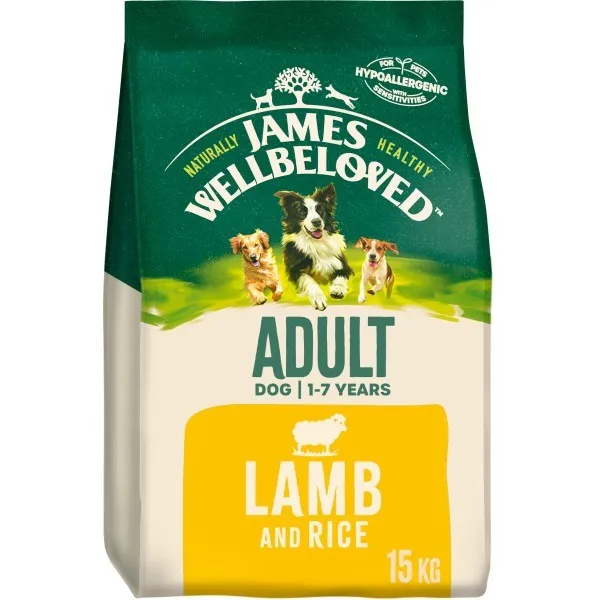 James Wellbeloved Adult Lamb and Rice Dog Dry Food