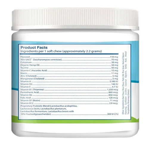 Multivitamin Dog Chews 120 Chews By Herbion Naturals