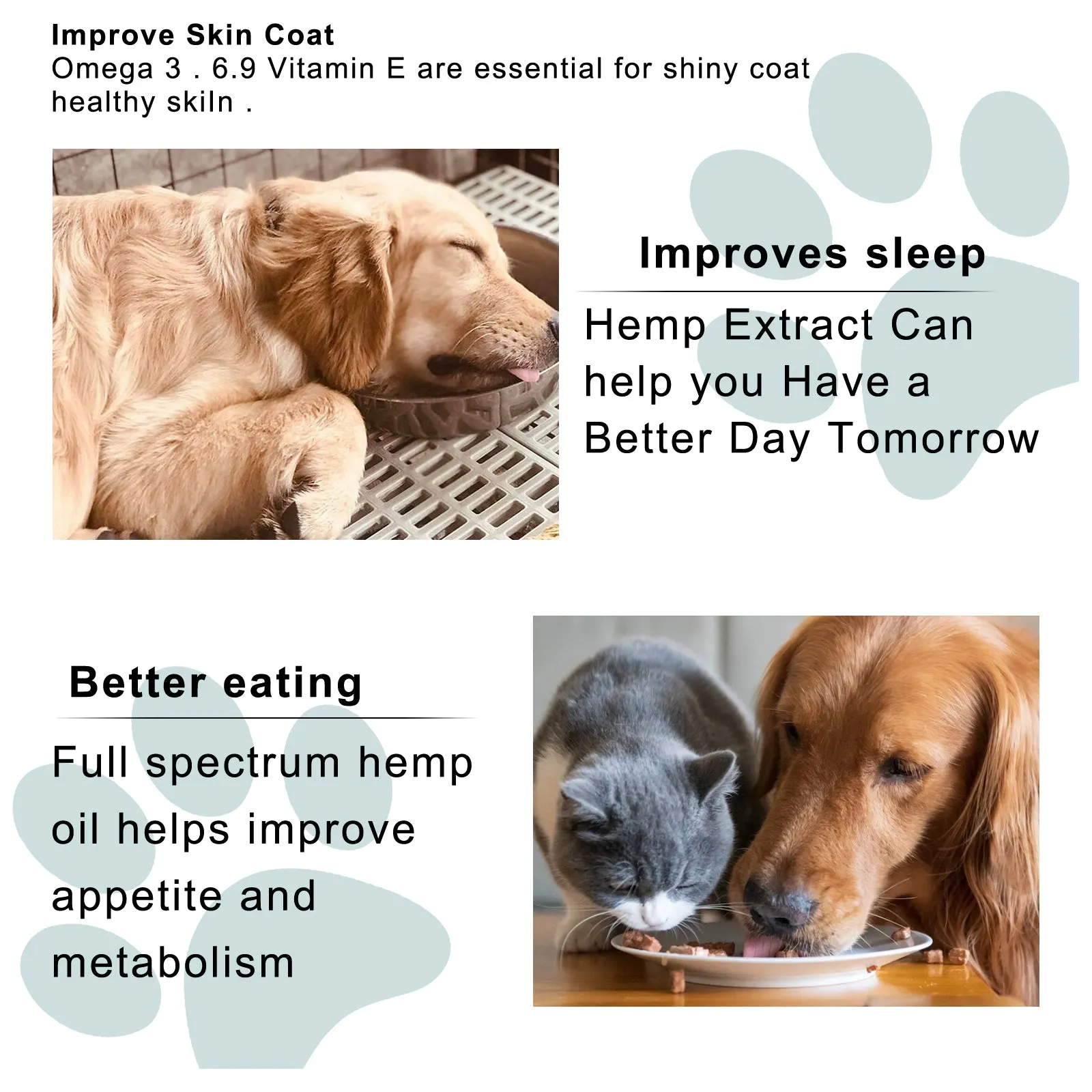 Pet Care Oil Pet Cat And Dog Body Care- Topical Moisturizing Massage Repair Essential Oil