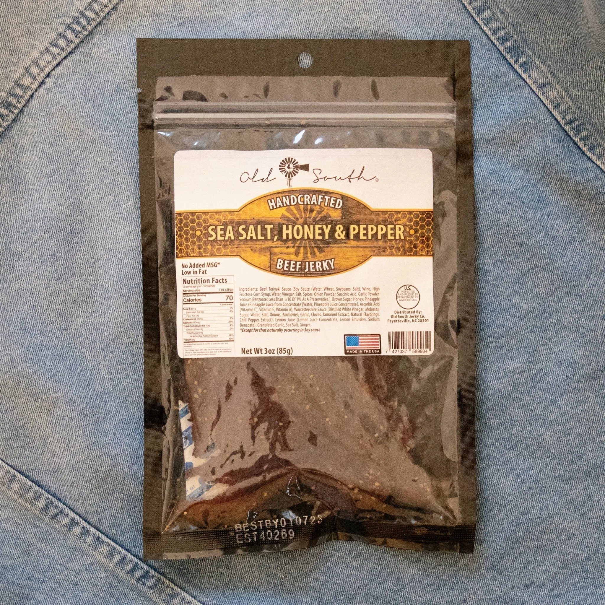Sea Salt Honey and Pepper - Beef Jerky